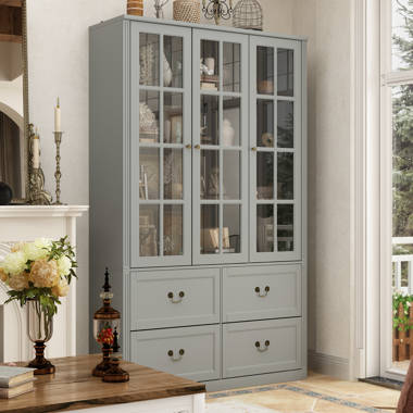 Winston Porter Afifa 21.5'' W Accent China Cabinet & Reviews